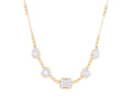 Diamond Necklace - 14 KT Yellow Gold
