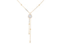 Diamond Necklace - 14 KT Yellow Gold