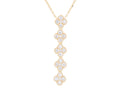Diamond Necklace - 18 KT Yellow Gold