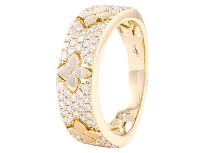 Diamond Ring - 14 KT Yellow Gold
