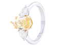 Diamond Ring - 18 KT White Gold