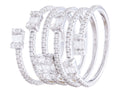 Diamond Ring - 14 KT White Gold