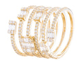 Diamond Ring - 14 KT Yellow Gold