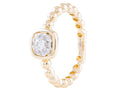 Diamond Ring - 14 KT Yellow Gold