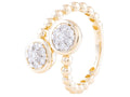 Diamond Ring - 14 KT Yellow Gold