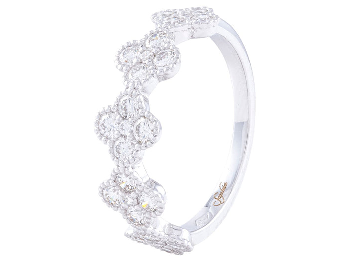 Diamond Ring - 18 KT White Gold