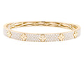 Diamond Bangle - 14 KT Yellow Gold