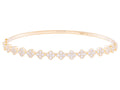 Diamond Bangle - 18 KT Yellow Gold