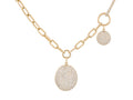 Diamond Necklace - 14 KT Yellow Gold