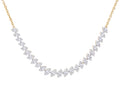 Diamond Necklace - 14 KT Yellow Gold