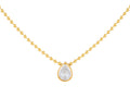 Diamond Necklace - 18 KT Yellow Gold
