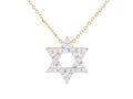 Diamond Necklace - 14 KT Yellow Gold