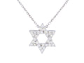 Diamond Necklace - 14 KT White Gold