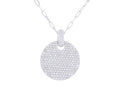 Diamond Necklace - 14 KT White Gold