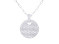 Diamond Necklace - 14 KT White Gold