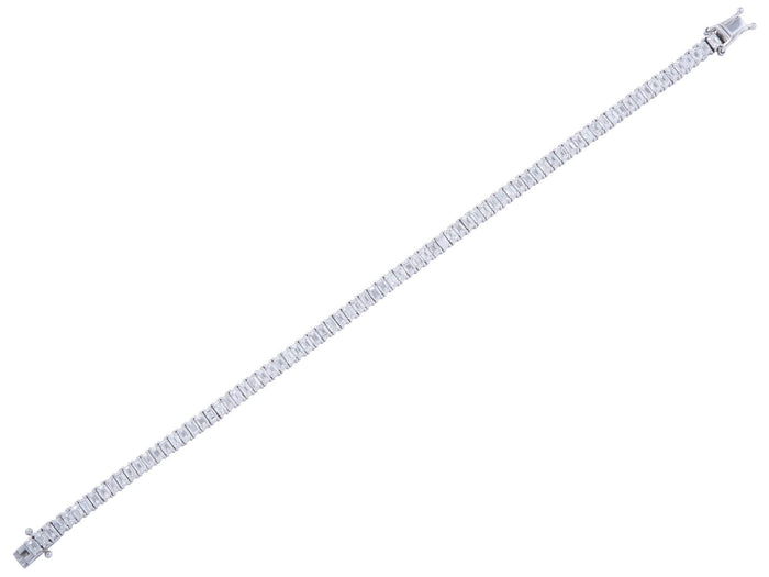 Diamond Bracelet - 14 KT White Gold
