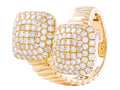 Diamond Ring - 14 KT Yellow Gold