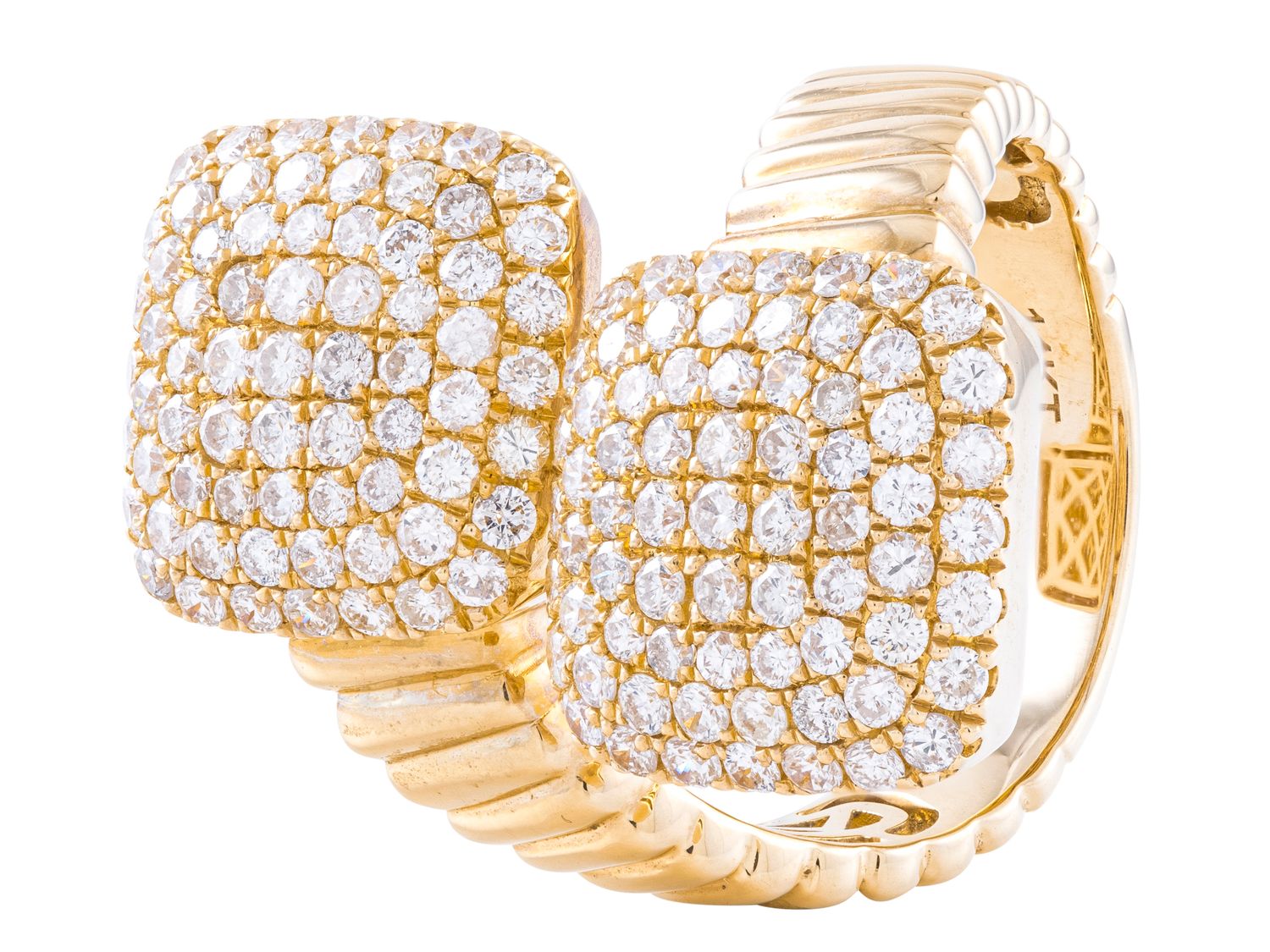Diamond Ring - 14 KT Yellow Gold