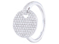 Diamond Ring - 14 KT White Gold