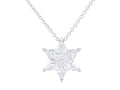 Diamond Necklace - 18 KT White Gold