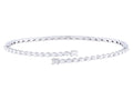 Diamond Bangle - 14 KT White Gold