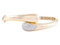 Diamond Bangle - 14 KT Yellow Gold