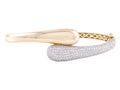 Diamond Bangle - 14 KT Yellow Gold
