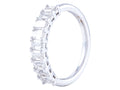 Diamond Band - 18 KT White Gold