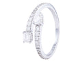 Diamond Ring - 14 KT White Gold