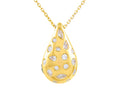 Diamond Necklace - 14 KT Yellow Gold