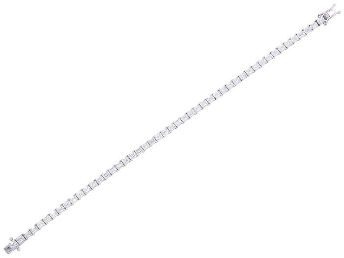 Diamond Bracelet - 14 KT White Gold