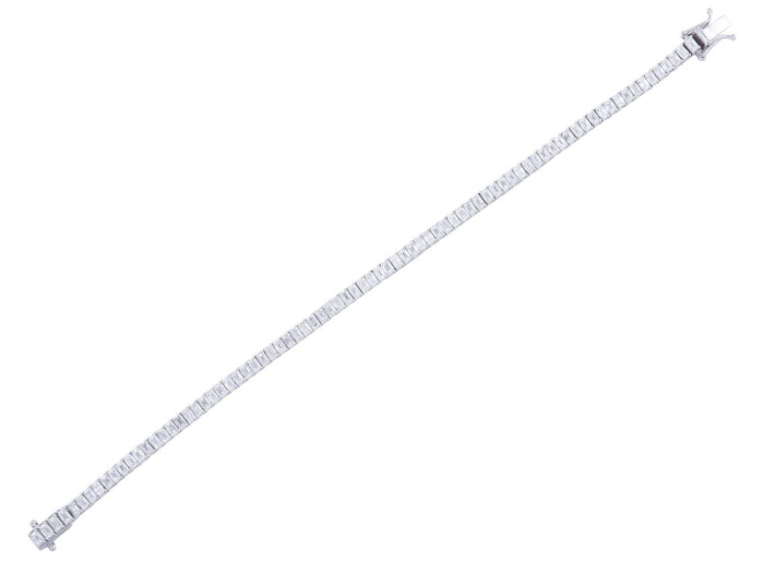 Diamond Bracelet - 14 KT White Gold