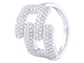 Diamond Ring - 14 KT White Gold