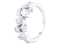 Diamond Band - 14 KT White Gold