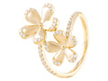 Diamond Ring - 14 KT Yellow Gold