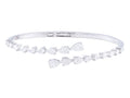 Diamond Bangle - 18 KT White Gold