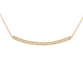 Diamond Necklace - 18 KT Yellow Gold