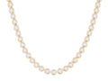 Diamond Necklace - 14 KT Yellow Gold