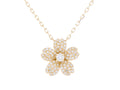 Diamond Necklace - 14 KT Yellow Gold