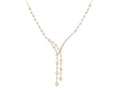 Diamond Necklace - 14 KT Yellow Gold