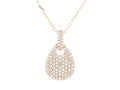 Diamond Necklace - 14 KT Yellow Gold