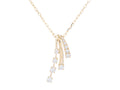 Diamond Necklace - 14 KT Yellow Gold