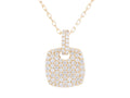 Diamond Necklace - 14 KT Yellow Gold