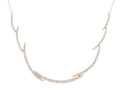 Diamond Necklace - 14 KT Yellow Gold