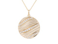 Diamond Necklace - 14 KT Yellow Gold