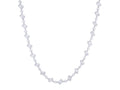Diamond Necklace - 14 KT White Gold