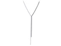Diamond Necklace - 14 KT White Gold