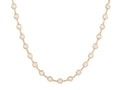 Diamond Necklace - 14 KT Yellow Gold