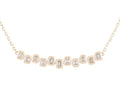 Diamond Necklace - 14 KT Yellow Gold