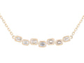 Diamond Necklace - 14 KT Yellow Gold